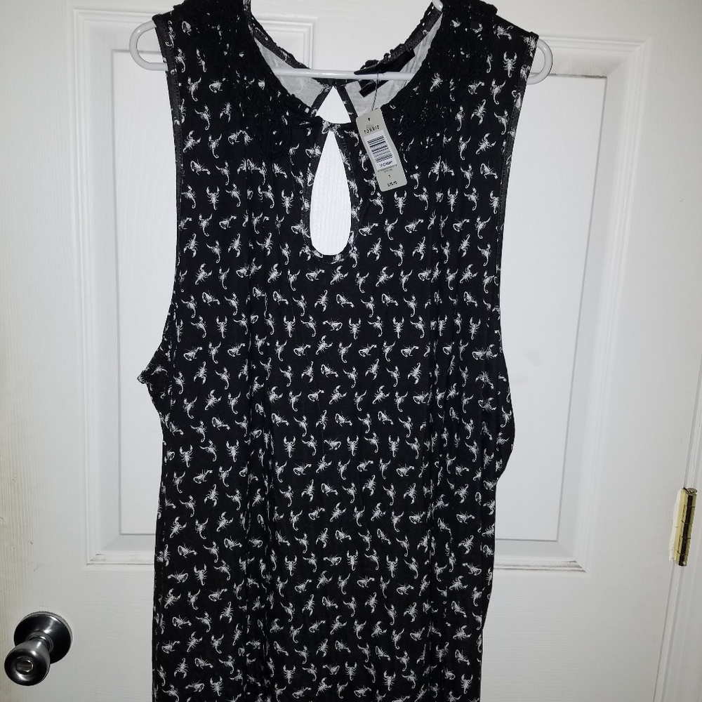 Nwt Torrid Penny Dreadful Scorpion Tank Size 5